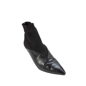 Mercedes Castillo Womens Leather Pointed Toe Ankle Boots Shoes Black Size 8.5